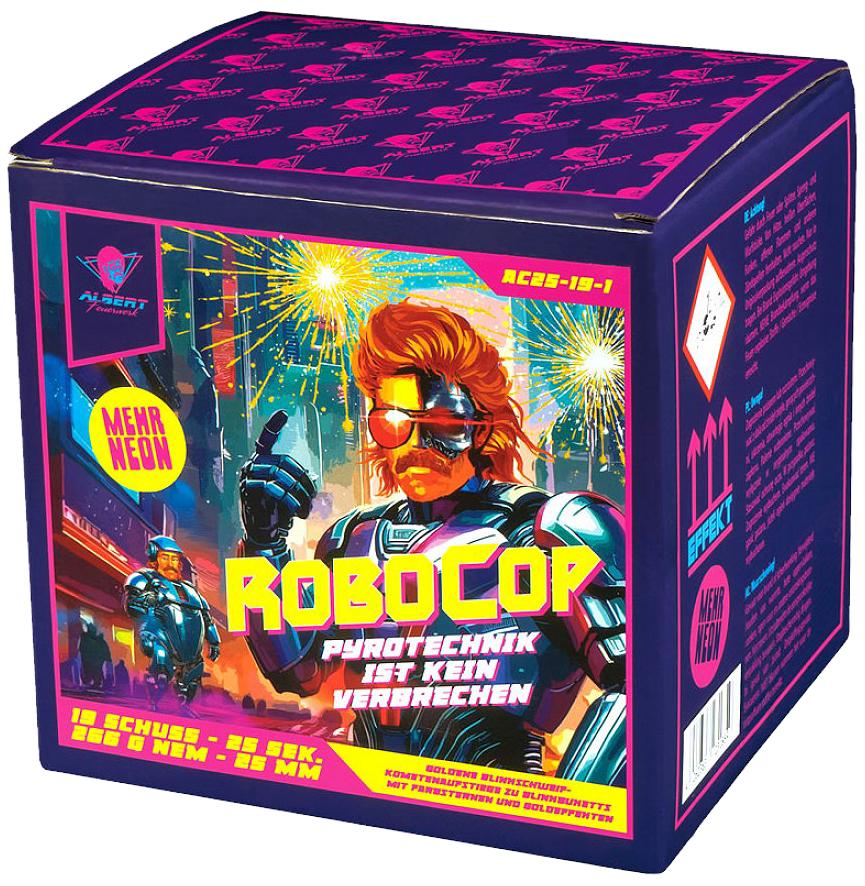 Albert Feuerwerk - Robocop Batterie